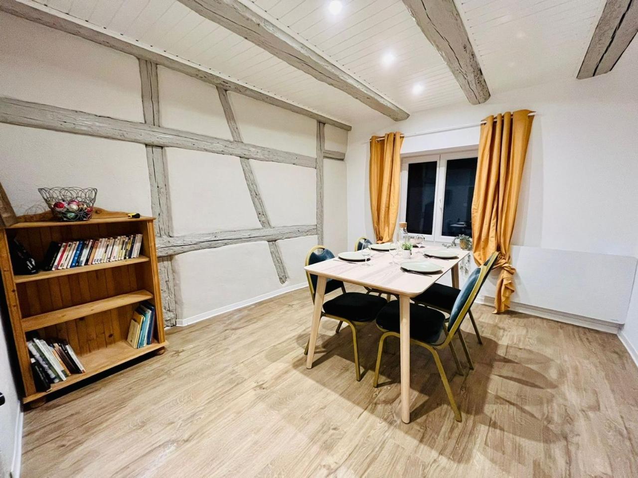 Le Triplex De Wettolsheim Apartment Bagian luar foto